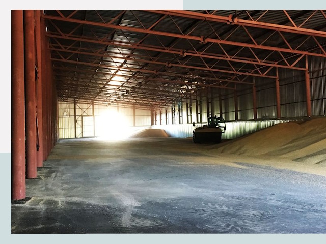 Строительство зернохранилищ в Кирове-Чепецке