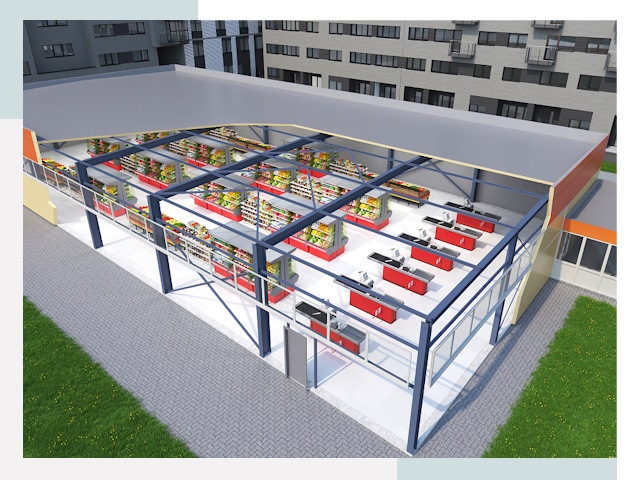 Строительство магазинов в Кирово-Чепецк от 652 руб. за м²