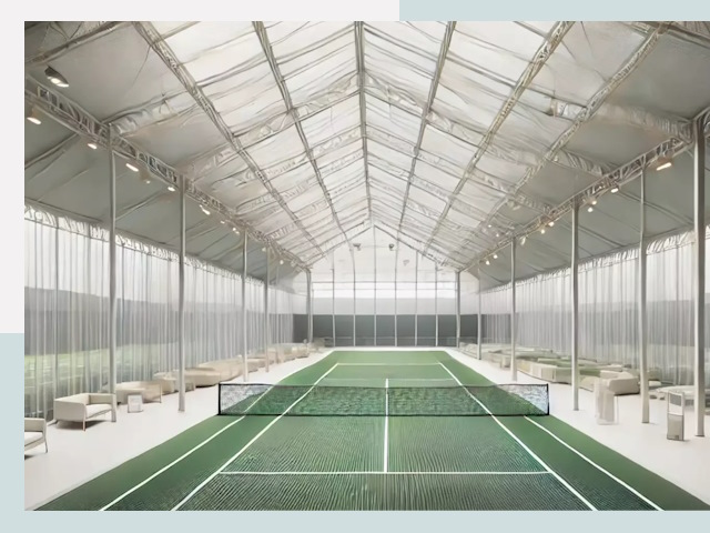 Строительство теннисных кортов в Кирове-Чепецке