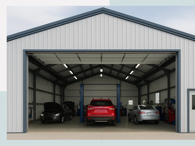 Ангары из сэндвич панелей от 652 руб. в Кирово-Чепецк