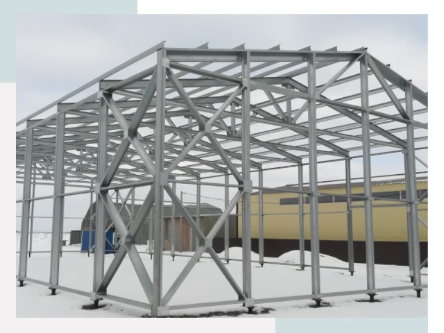 Каркасные ангары в Кирове-Чепецке