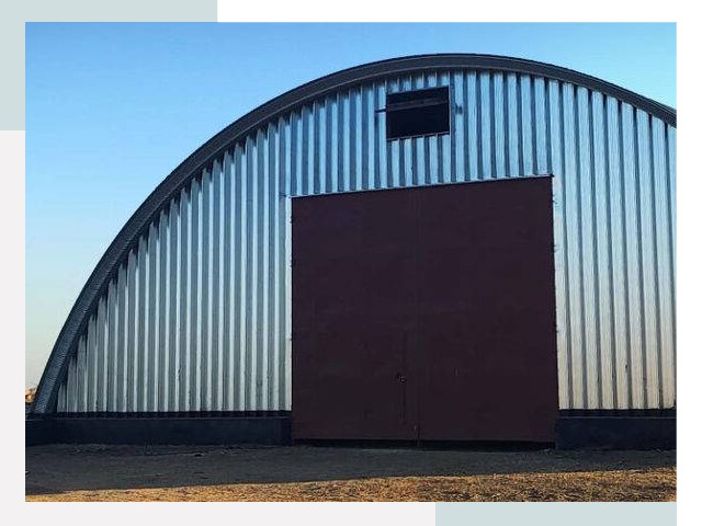 Бескаркасные ангары в Кирове-Чепецке