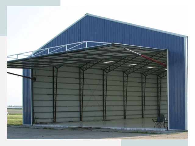 Прямо стенные ангары в Кирове-Чепецке