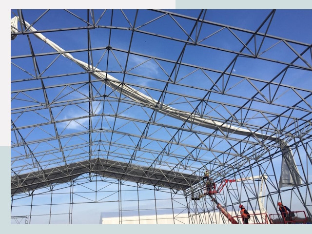 Шатровые ангары от 652 руб. в Кирове-Чепецке и Кировской области