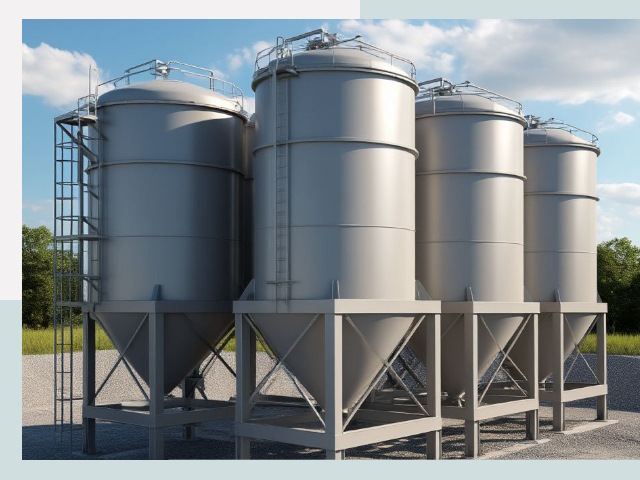 Металлические силосы от СтальСтрой-Крв по цене 652 руб.