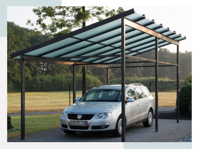 Навесы для автомобилей в Кирове-Чепецке