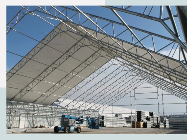 Каркасно-тентовые сооружения от СтальСтрой-Крв по цене 652 руб.