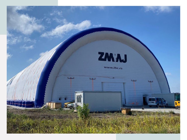 Брендирование ангаров в Кирове-Чепецке