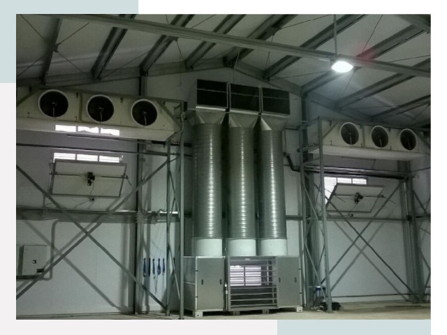 Инженерные системы для ангаров в Кирове-Чепецке