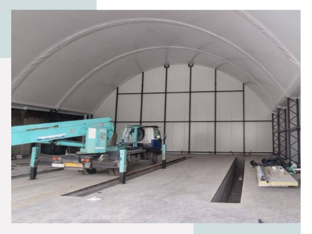 Внутреннее оснащение ангаров в Кирове-Чепецке