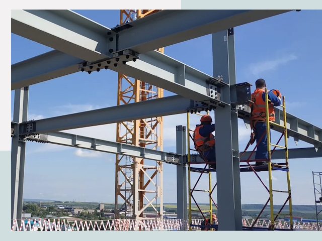 Монтаж металлоконструкций в Кирове-Чепецке