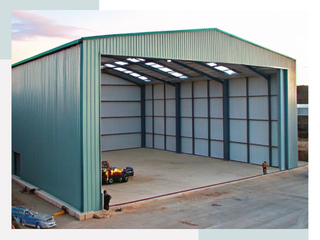 Строительство ангаров в Кирове-Чепецке