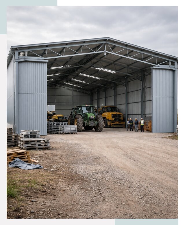 Ангары для сельхозтехники в Кирове-Чепецке от 21748 р. | СтальСтрой-Крв