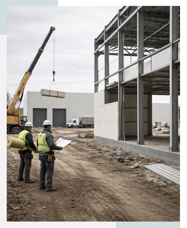 Строительство холодильных складов в Кирове-Чепецке от 48933 р. - СтальСтрой-Крв