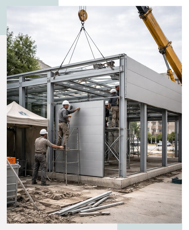 СтальСтрой-Крв: торговый павильон под ключ в Кирове-Чепецке от 38059 р.
