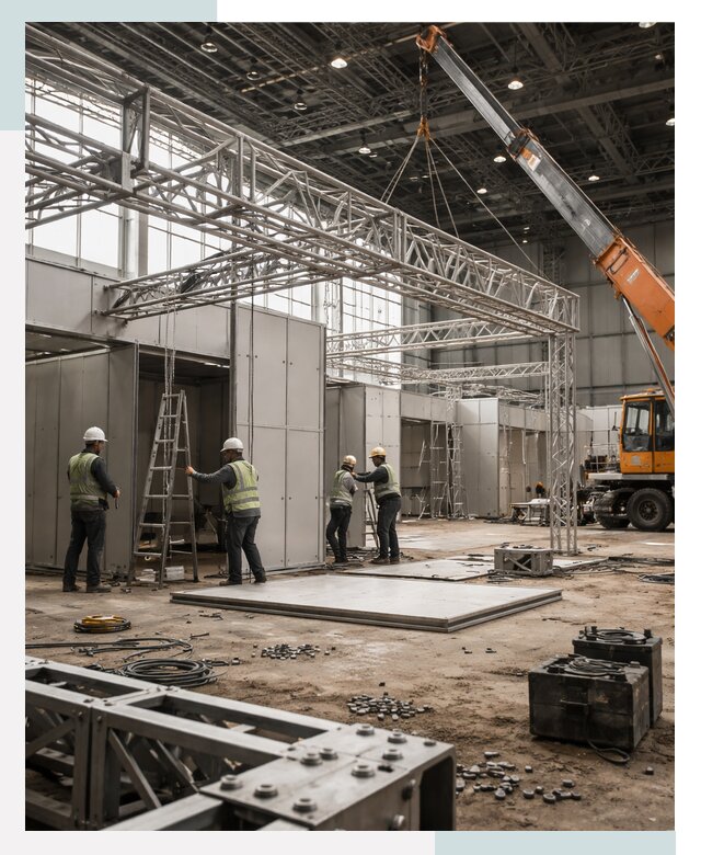 Строительство выставочных павильонов в Кирове-Чепецке от 38059 р.| СтальСтрой-Крв